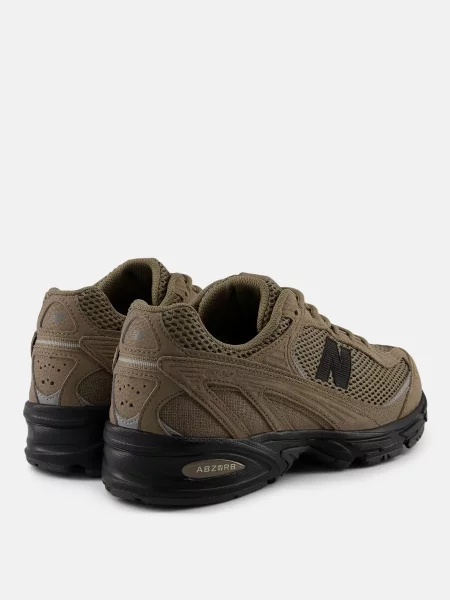 Замшеві кросівки New Balance коричневі