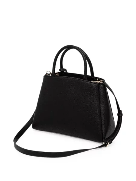 Geantă shopper Guess cu autograf negru
