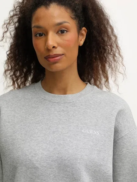 Кофта Guess AURELIA однотонна сірий