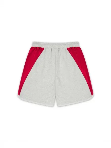 Pantaloni deschis / sângeriu gri