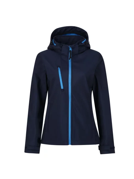 Kurtka Venturer 3 Layer Hooded Soft Shell Jacket niebieska