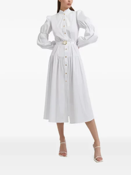 Rochie maxi Violante Nessi lungă de costum alb