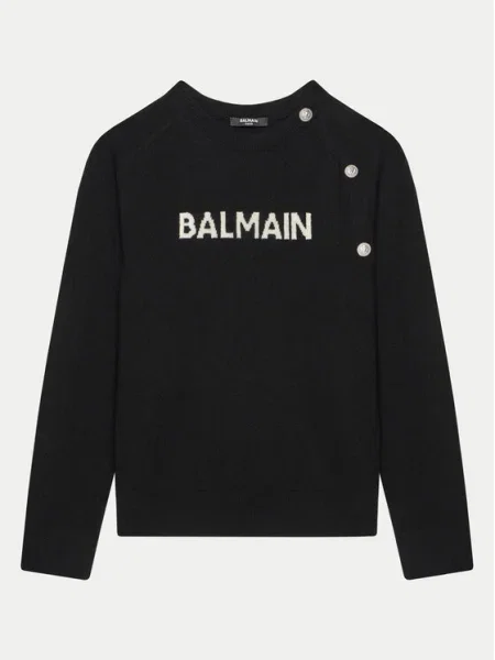 Balmain Пуловер черен