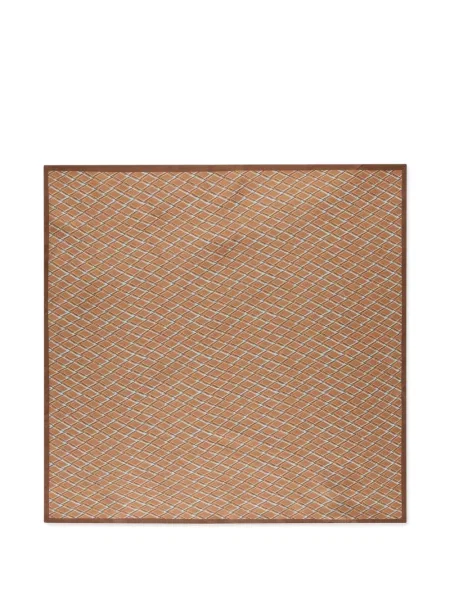 Fular Slowear de mătase maro