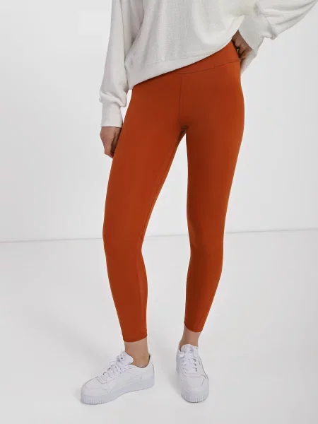 Средний рост леггинсы Nike без косточек оранжевые
