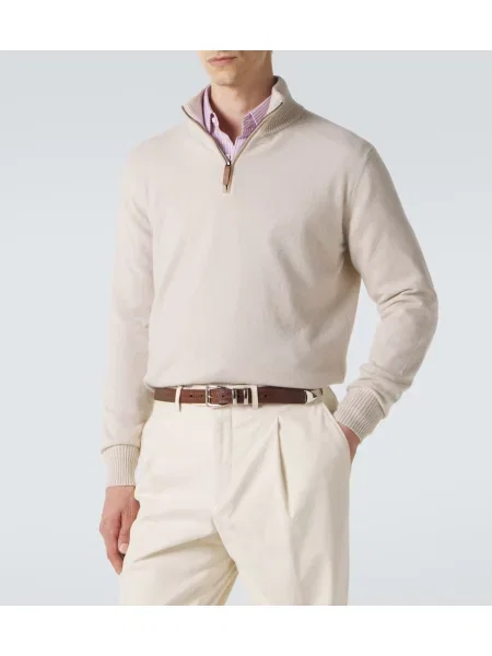Pulover Tod's din cașmir alb