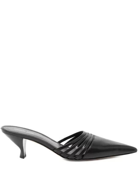 Papuci tip mules Michael Kors negru