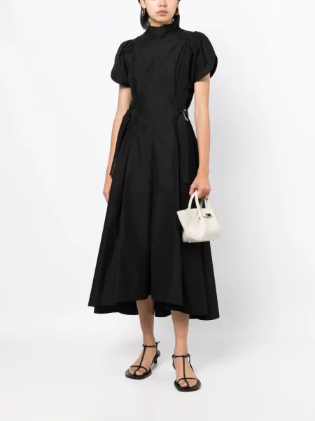 Kostiumas midi suknelė 3.1 Phillip Lim iki kelių įsiliepsnojo juoda