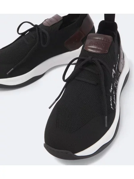 Sneakerși Berluti din piele negru