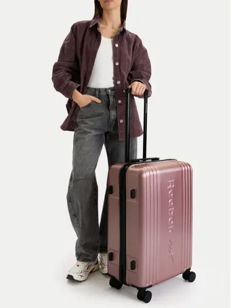 Reebok Середня валіза рожевий