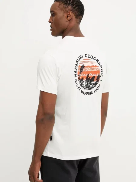 Tricou Napapijri alb