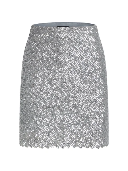 BRUUNS BAZAAR Fustă Cineraria Joanna / argintiu gri