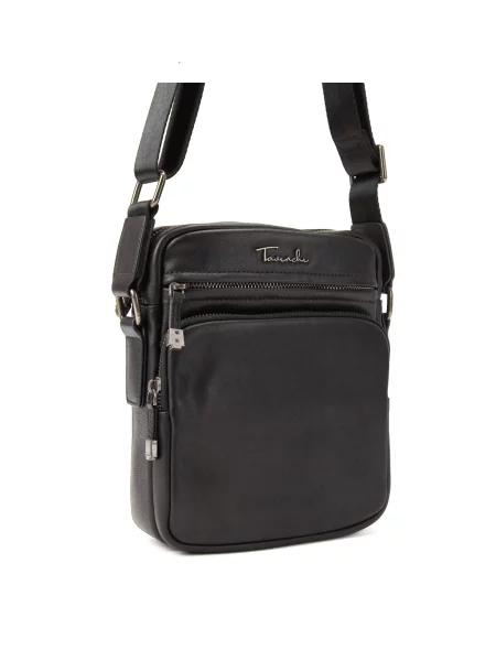 RoyalBag Мессенджер Шкіра чорний