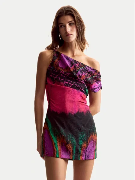 Desigual Лятна рокля Beattl Lacroix Цветен