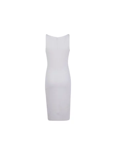 Sukienka midi Emporio Armani biała