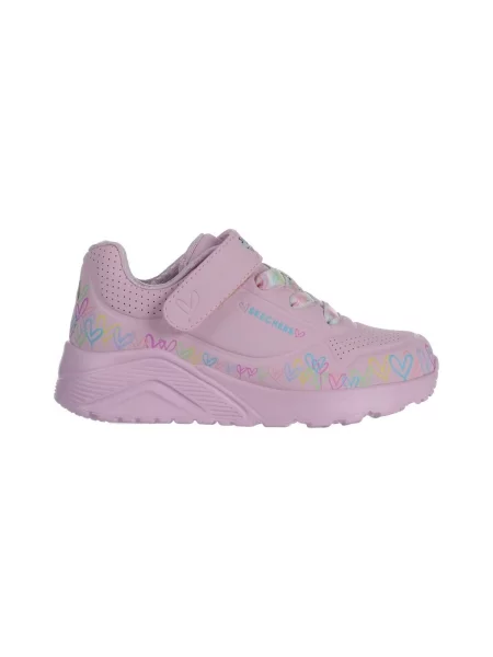 Gyerek félcipő Skechers rózsaszín