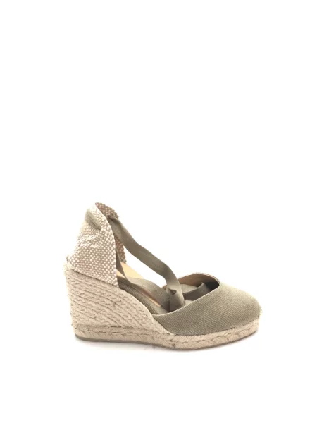 Espadryle Castaner zielone