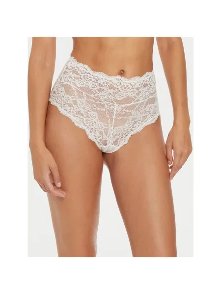 YSABEL MORA Класичні труси з високою талією білий