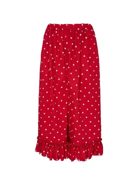 Spodnie dziecięce Comme Des Garcons Girl czerwone