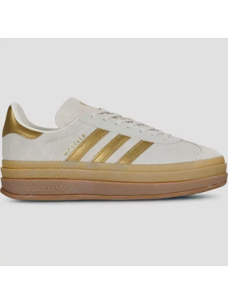 Adidas Originals sneakers din piele întoarsă Gazelle Bold bej