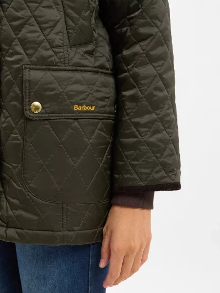 Barbour Prechodná bunda Beadnell kaki zelená