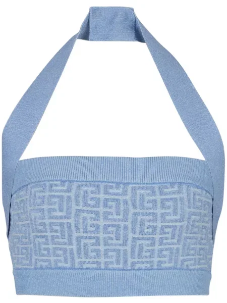 Top Balmain albastru