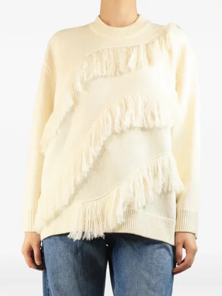 Pulover Ulla Johnson cu franjuri