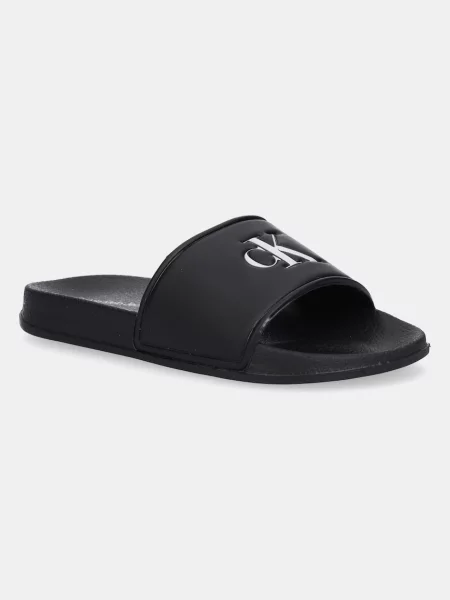 Otroški natikači Calvin Klein Jeans črna