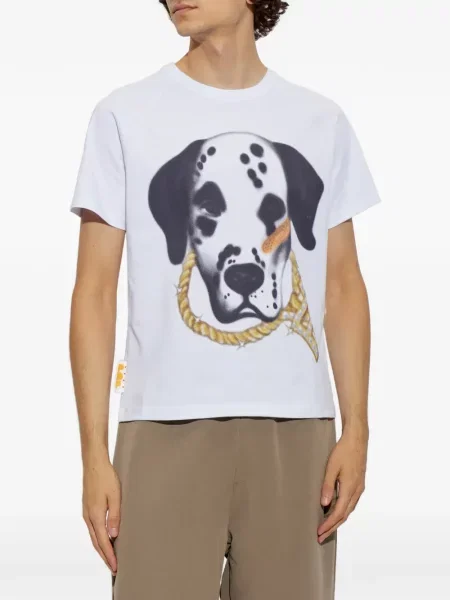 Tricou Pdf cu imagine alb
