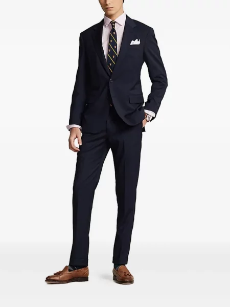 Риза Polo Ralph Lauren с протрити краища синьо