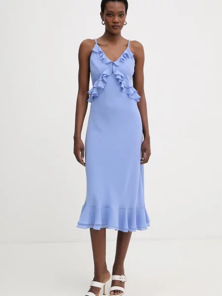 Morgan sukienka niebieska