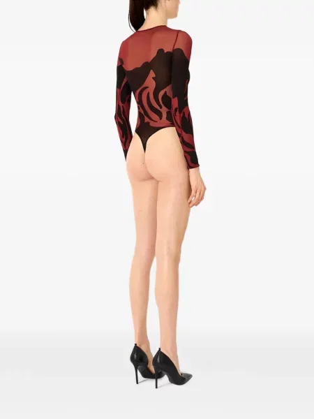 Lung body Wolford roșu