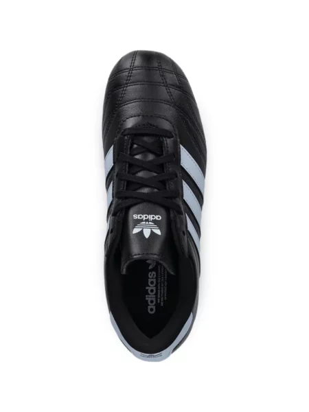 Pantaloni Adidas tricotate cu autograf alergare albastru