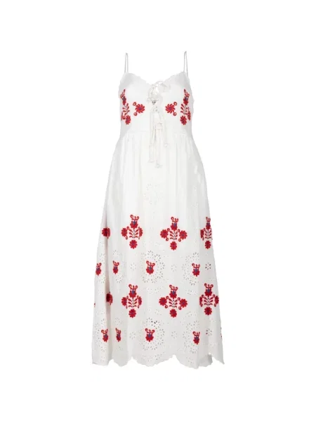 Rochie midi Sea alb