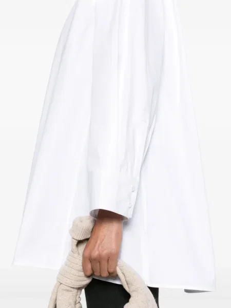 Cămașă Jil Sander din poplin alb