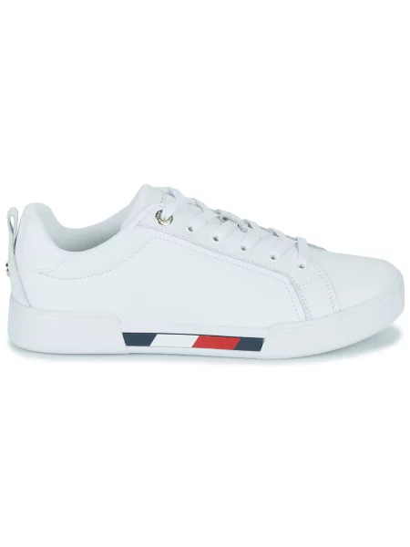 Sneakerși Tommy Hilfiger alb