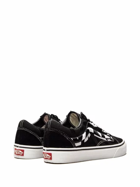 Tenisky Vans Old Skool s výšivkou černé