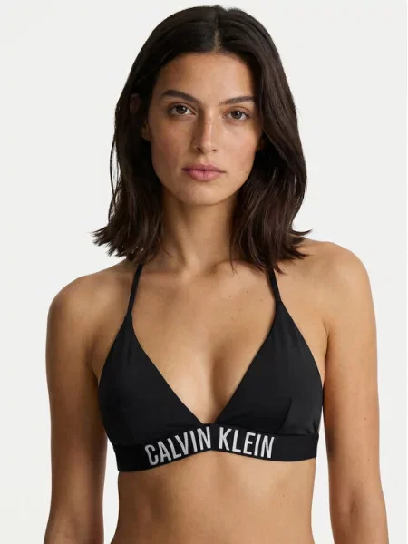 Calvin Klein Swimwear Góra od bikini czarny