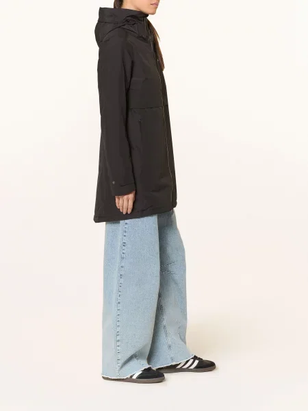 Didriksons Parka Helle schwarz czarna