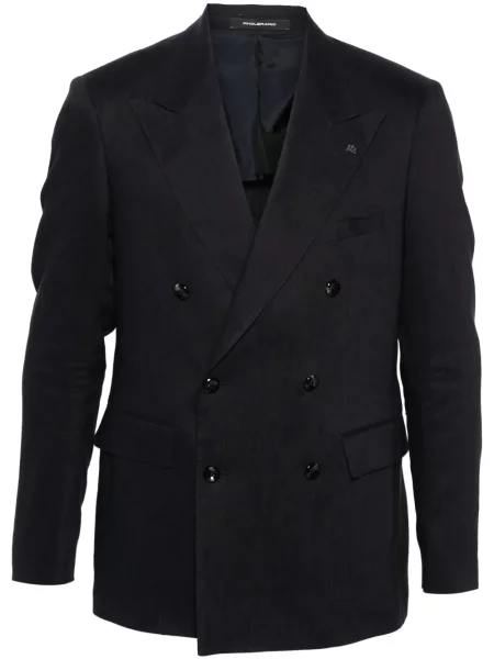 Marynarka Tagliatore dwurzędowa niebieska