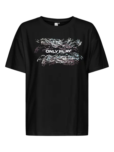 ONLY PLAY Tricou Joha' negru