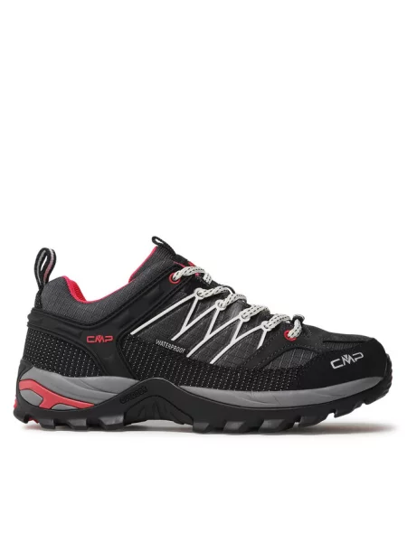 Buty trekkingowe CMP Rigel Low Wp antracite/off white szare