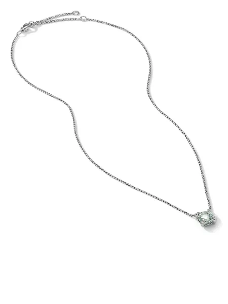 Diament zawieszka David Yurman zielona