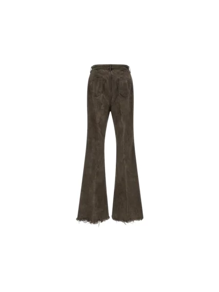 Jeansy Rick Owens brązowe