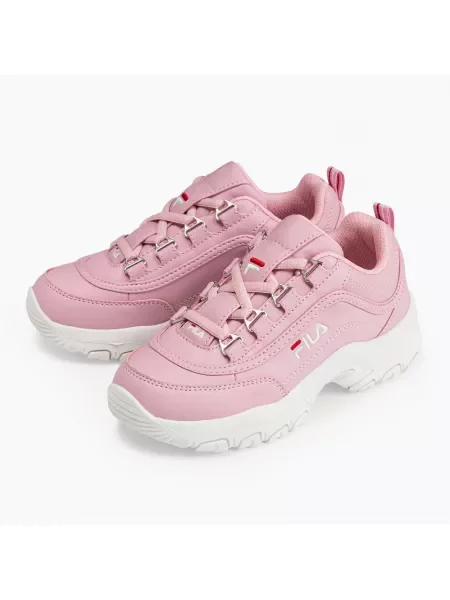 Buty dziecięce FILA Strada pale rosette różowe