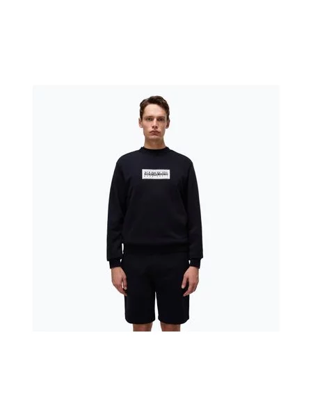 Кофта Napapijri B-Box Logo C black чорний