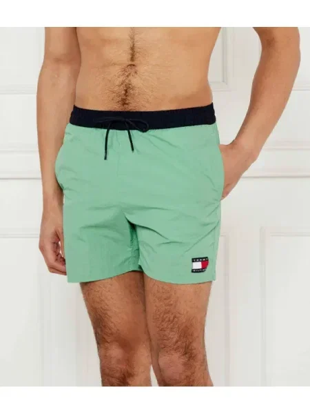 Rövid fürdőruha Tommy Hilfiger zöld