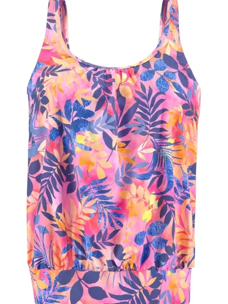 VIVANCE Majica za kopanje sivka / mešane barve / svetlo oranžna / svetlo roza