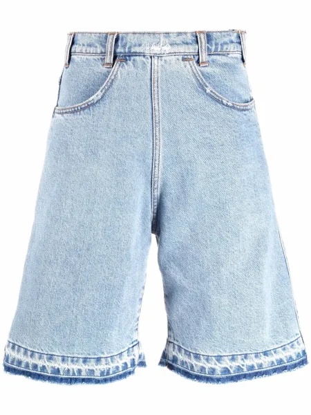 Pantaloni scurți din denim Philosophy Di Lorenzo Serafini albastru