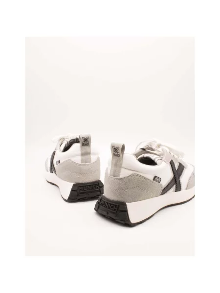 Pantofi Munich alb